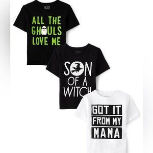 The Children’s Place 2T Halloween Short Sleeve Lot